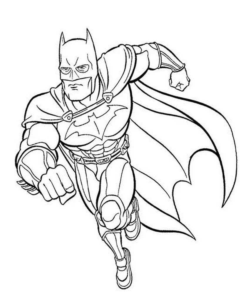 Раскраски Бэтмен (Batman)