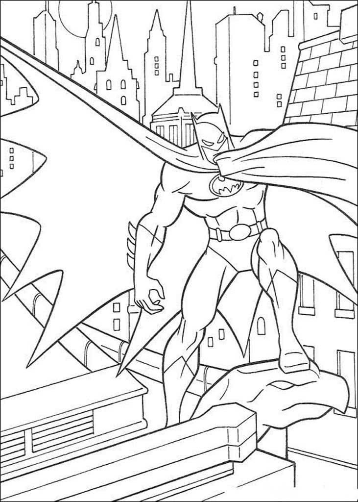 Раскраски Бэтмен (Batman)