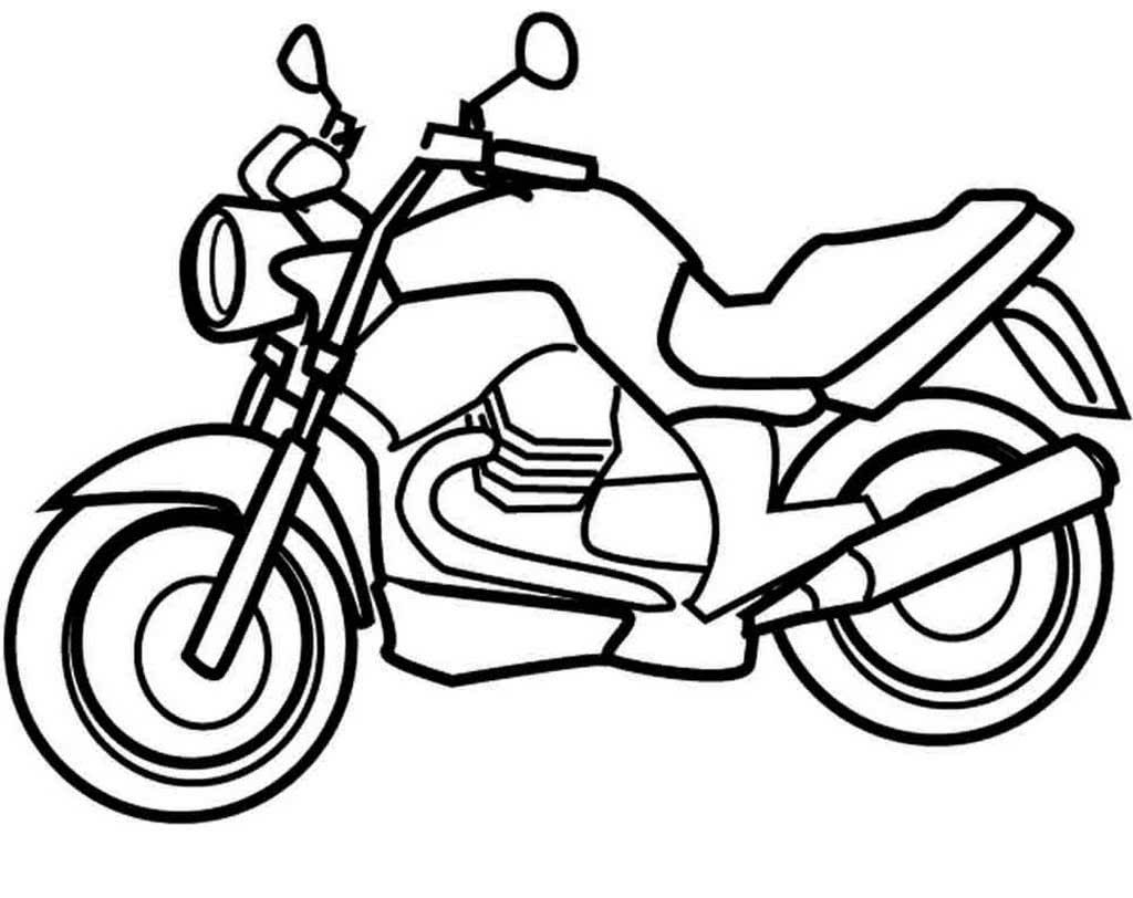 Раскраски Мотоциклы